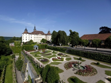 Schloss Langenburg mit Schlossgarten
