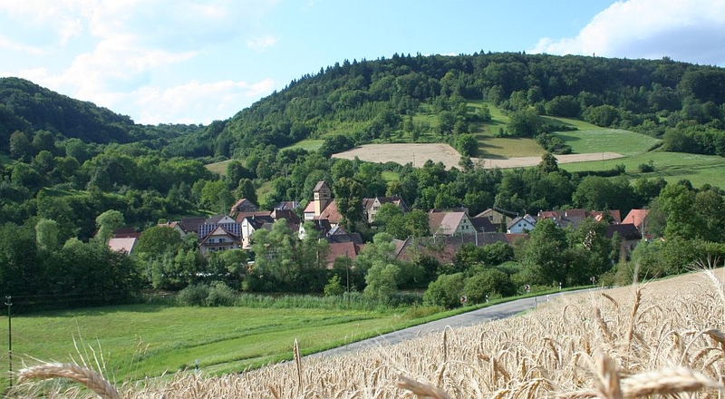 Blick auf Unterregenbach