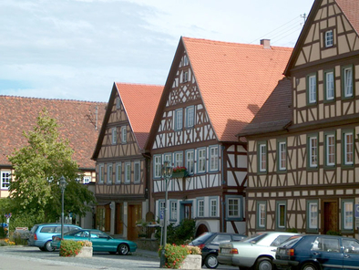 Fachwerk in der Hauptstraße